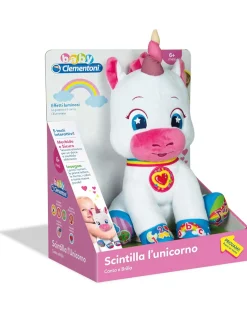 Clementoni Giochi Interattivi E Prescolari-Scintilla L’Unicorno Che Canta E Brilla