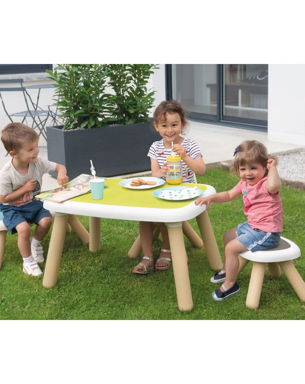 Smoby Centri Attivita Sabbiere Tavoli E Sedie-Sedia Kids Furniture Blu -