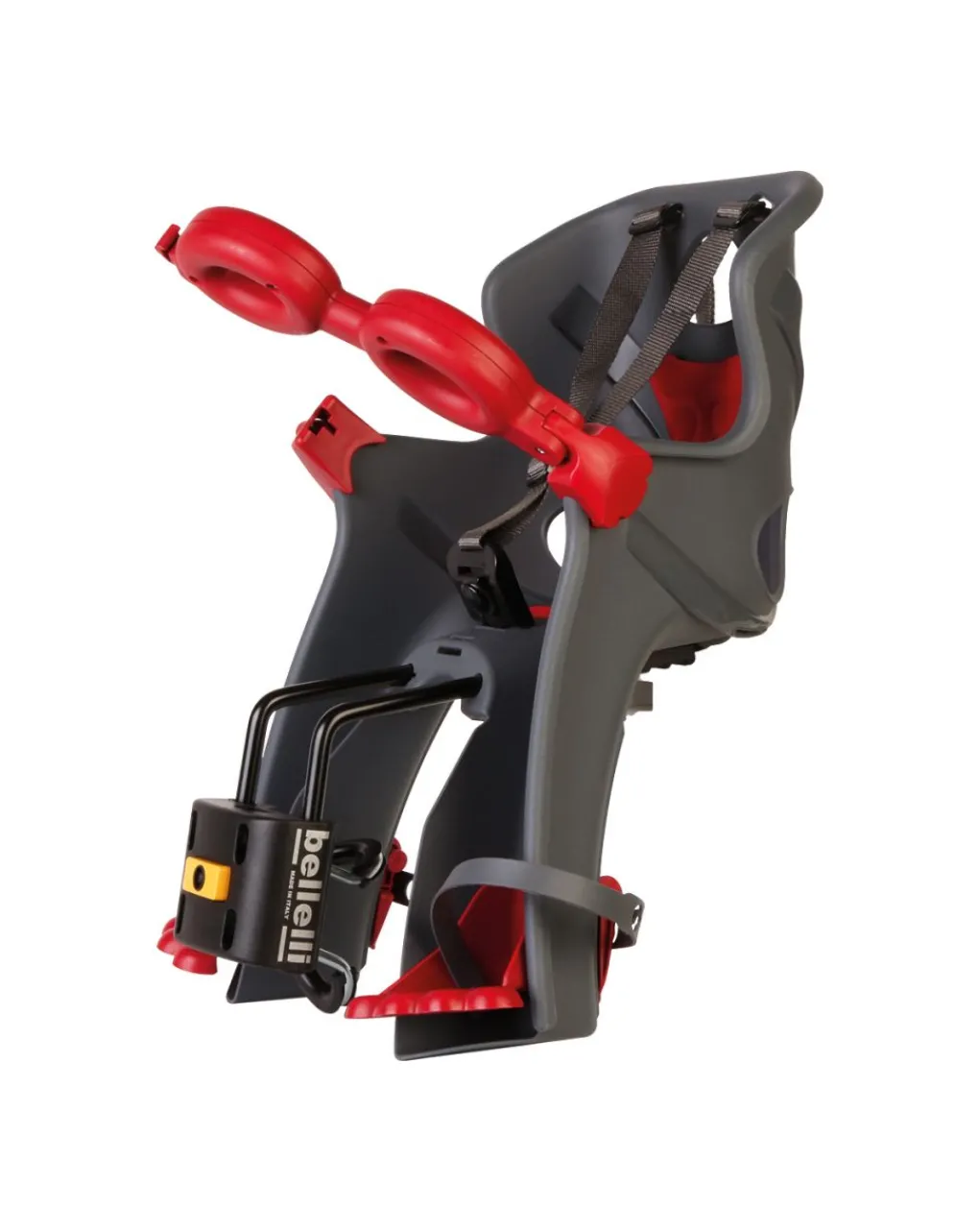 Bellelli Bicicletta E Accessori-Seggiolino Anteriore Freccia Grey