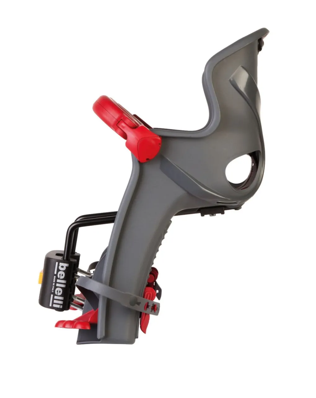 Bellelli Bicicletta E Accessori-Seggiolino Anteriore Freccia Grey