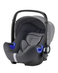 Britax Romer Seggiolini Gruppo -Seggiolino Auto Baby Safe I-Size Storm Grey + Base Safe I-Size Flex -