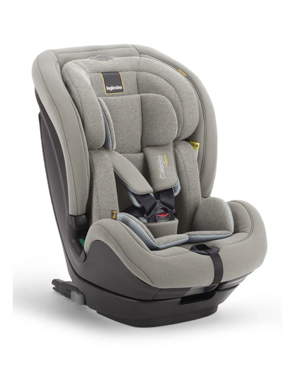 Inglesina Gruppo 36 Kg-Seggiolino Auto Caboto I-Size Ece R129/03 I-Size (76 - 150 Cm) Colore Moon Grey