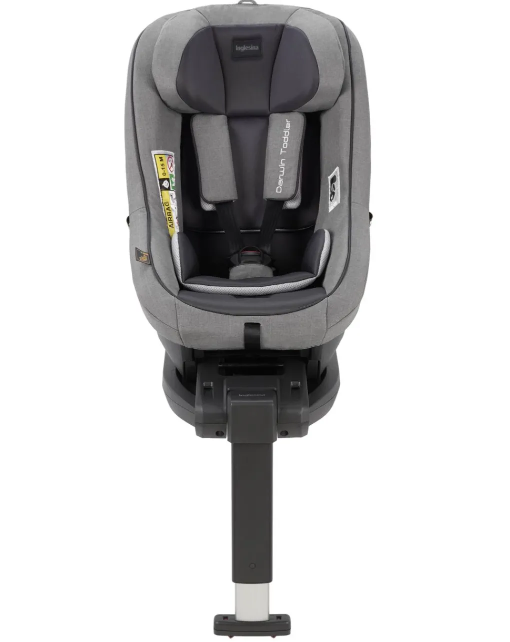 Inglesina Gruppo 18 Kg-Seggiolino Auto Darwin Toddler I-Size Colore Kensington Grey -