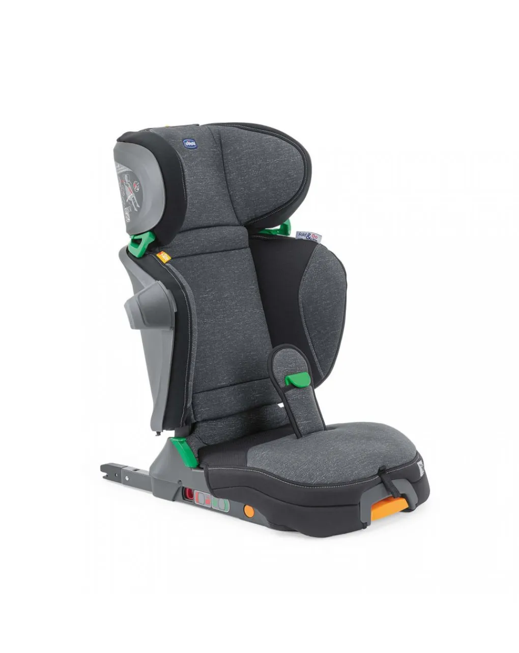 Chicco Gruppo 36 Kg-Seggiolino Auto Fold&Go I-Size Ombra -