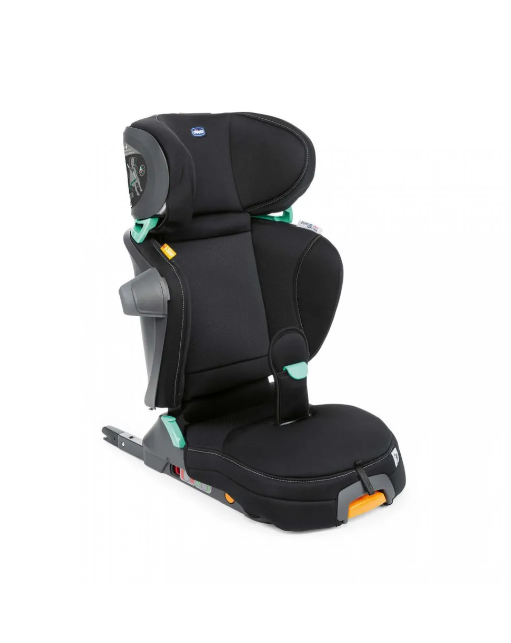 Chicco Gruppo 36 Kg-Seggiolino Auto Fold&Go I-Size Black -