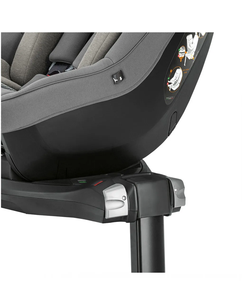 Inglesina Seggiolini I Size-Seggiolino Auto Marco Polo 360° I-Size - Stone Grey -
