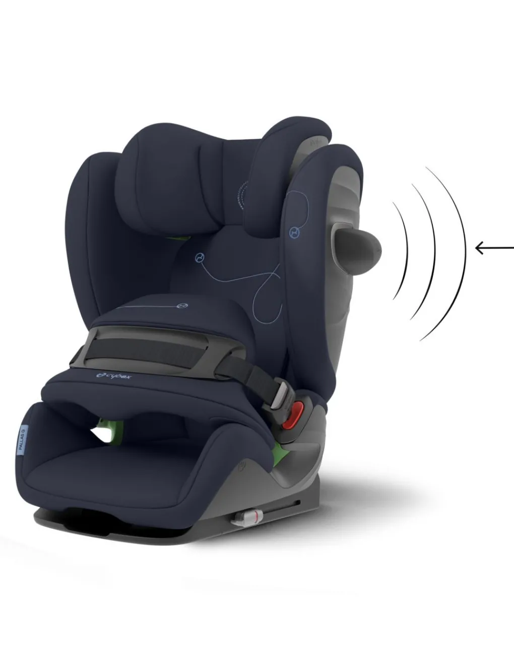 Cybex Gruppo 36 Kg-Seggiolino Auto Pallas G I-Size Ocean Blue -