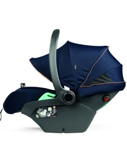 Peg-Perego Seggiolini Gruppo -Seggiolino Auto Primo Viaggio Lounge Blue Shine - Vivace