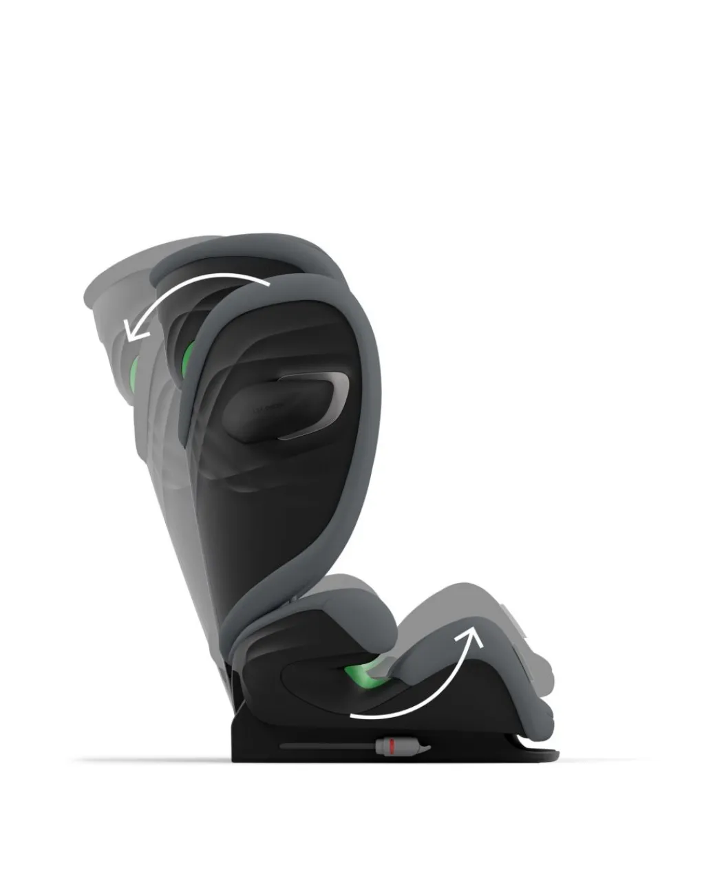 Cybex Seggiolini I Size-Seggiolino Auto Solution G I-Fix Monument Grey -