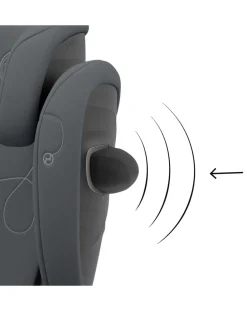 Cybex Seggiolini I Size-Seggiolino Auto Solution G I-Fix Monument Grey -