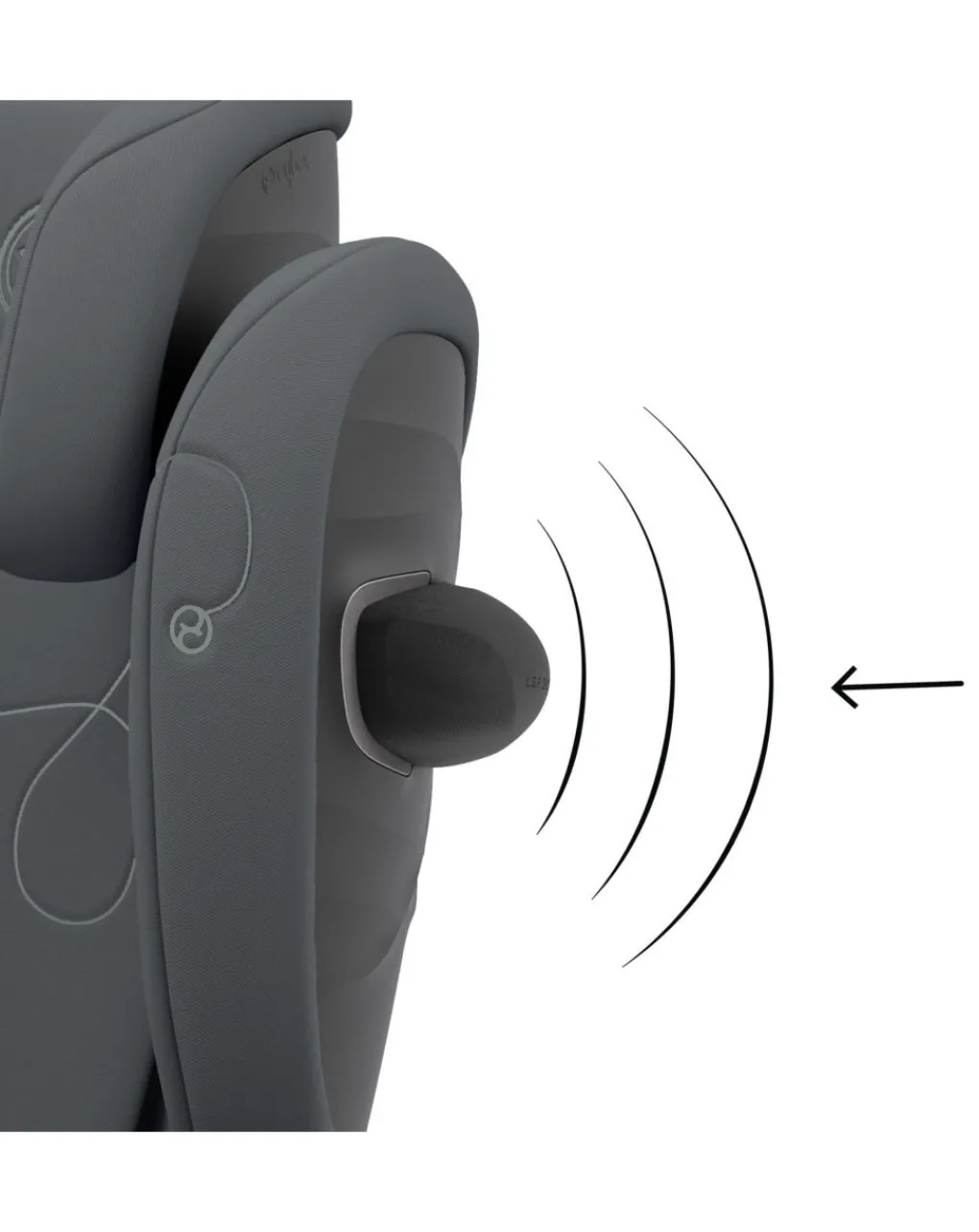Cybex Seggiolini I Size-Seggiolino Auto Solution G I-Fix Monument Grey -