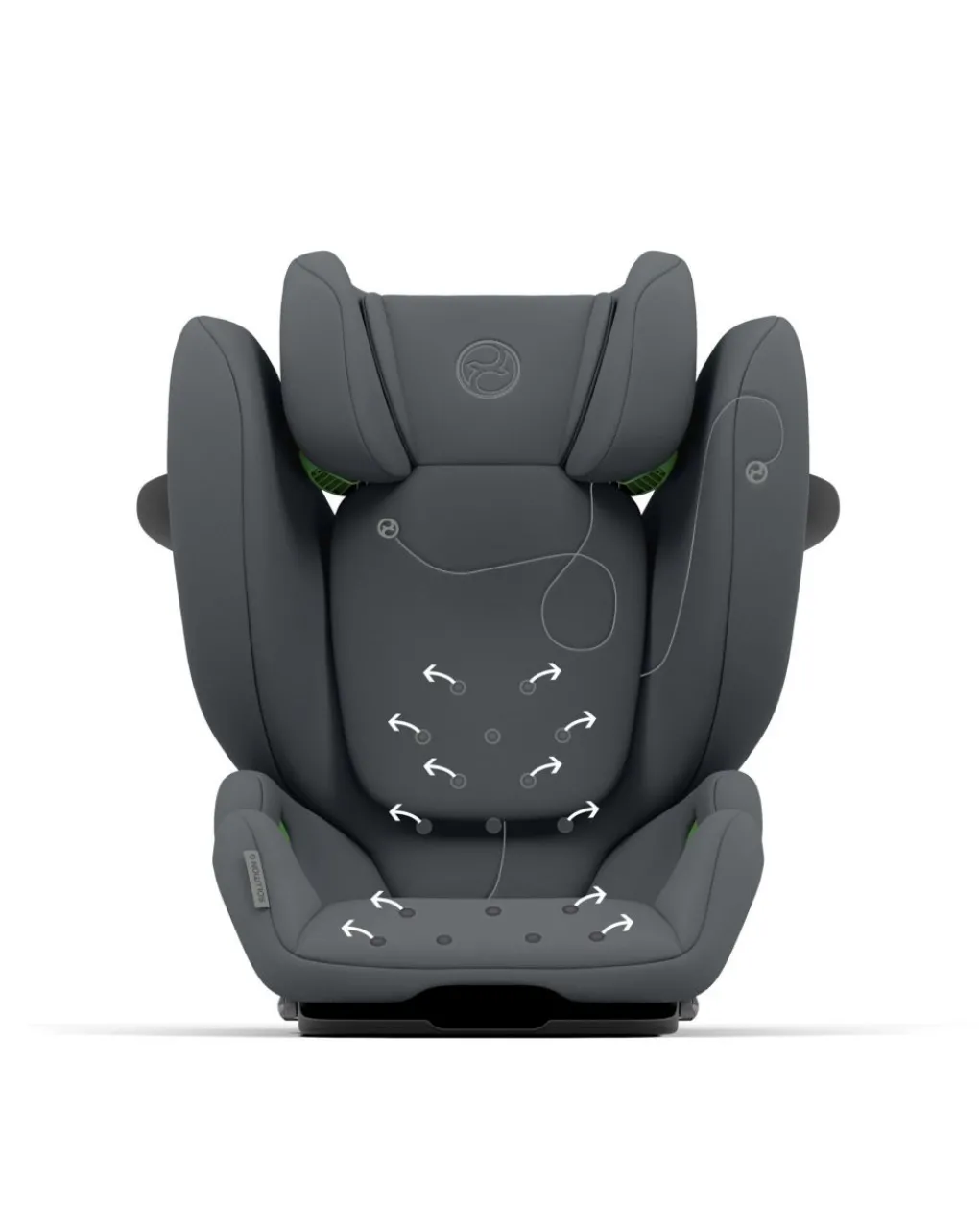 Cybex Seggiolini I Size-Seggiolino Auto Solution G I-Fix Monument Grey -
