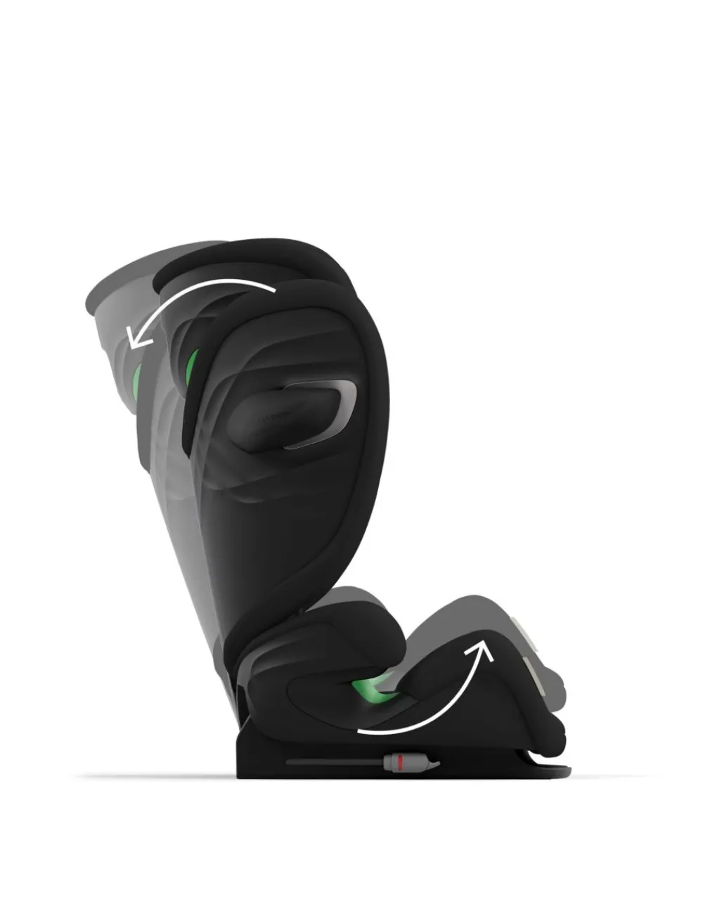 Cybex Seggiolini I Size-Seggiolino Auto Solution G I-Fix Moon Black -