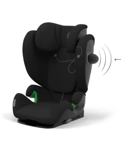 Cybex Seggiolini I Size-Seggiolino Auto Solution G I-Fix Moon Black -