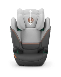 Cybex Seggiolini I Size-Seggiolino Auto Solution S2 I-Fix Lava Grey -