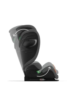 Cybex Seggiolini I Size-Seggiolino Auto Solution G I-Fix Lava Grey -