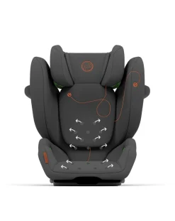 Cybex Seggiolini I Size-Seggiolino Auto Solution G I-Fix Lava Grey -