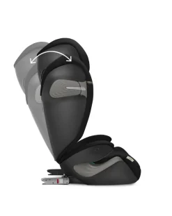Cybex Seggiolini I Size-Seggiolino Auto Solution S2 I-Fix Moon Black -
