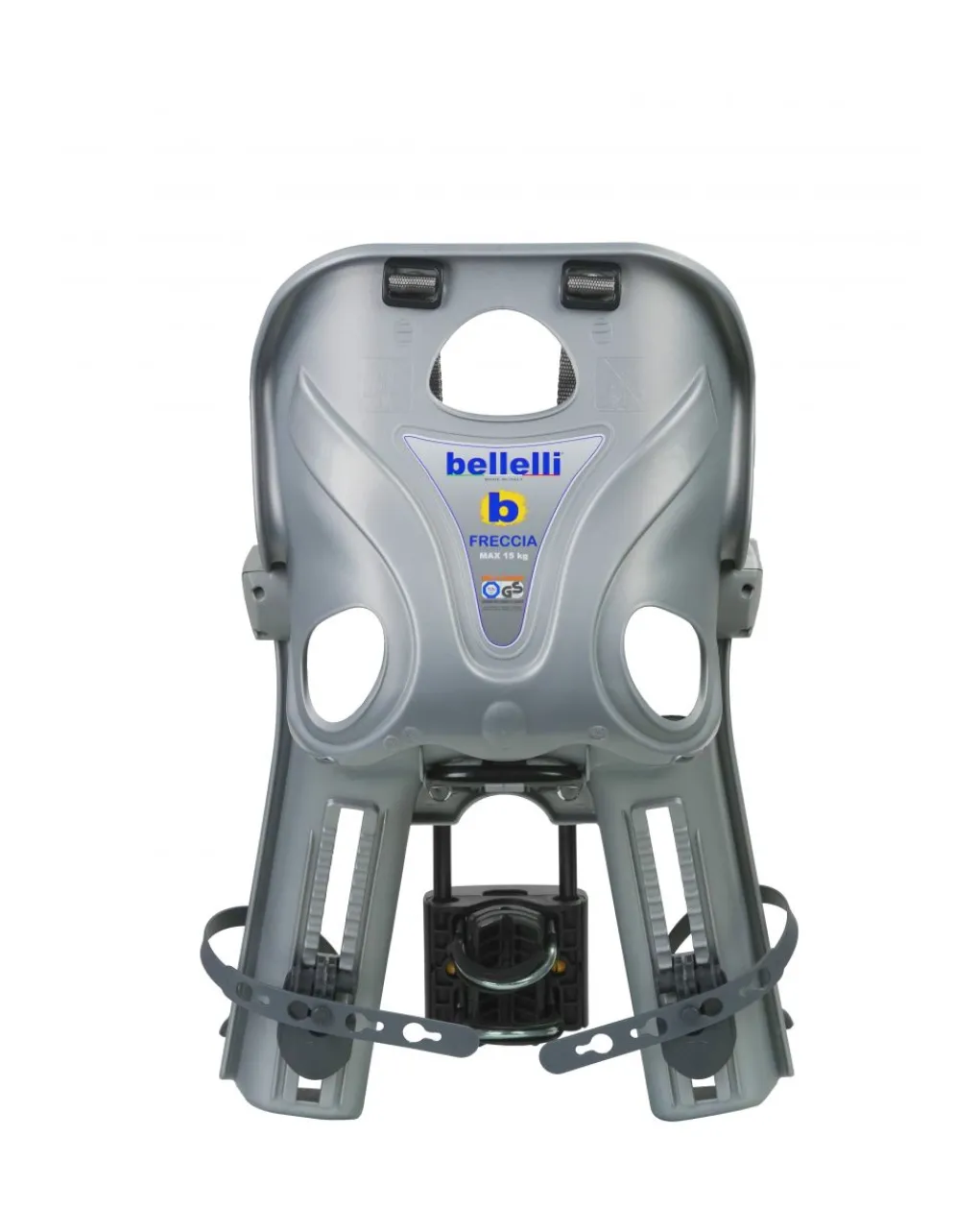 Bellelli Bicicletta E Accessori-Seggiolino Bici Anteriore Freccia B-Fix Silver Luxe