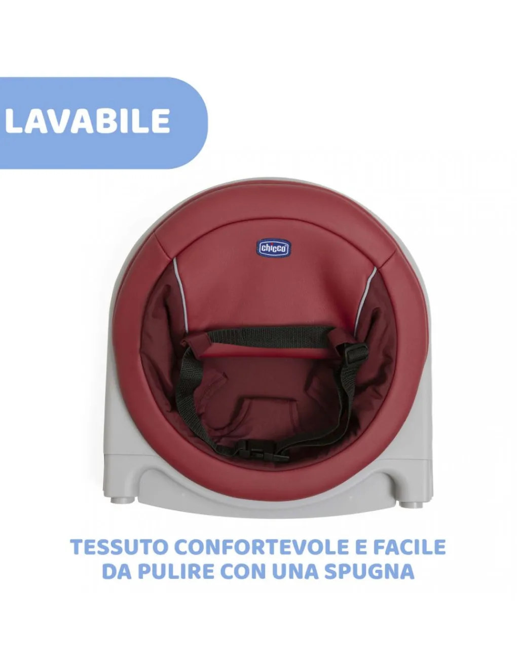 Chicco Seggiolini E Alzasedia-Seggiolino Da Tavolo 360 Red Passion -