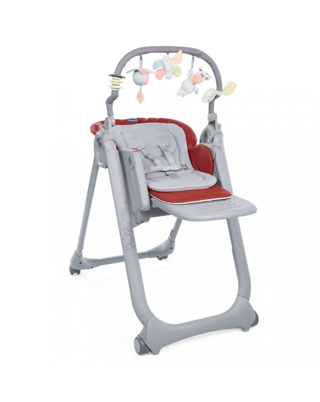 Chicco Seggioloni Pappa-Seggiolone Polly Magic Red Passion