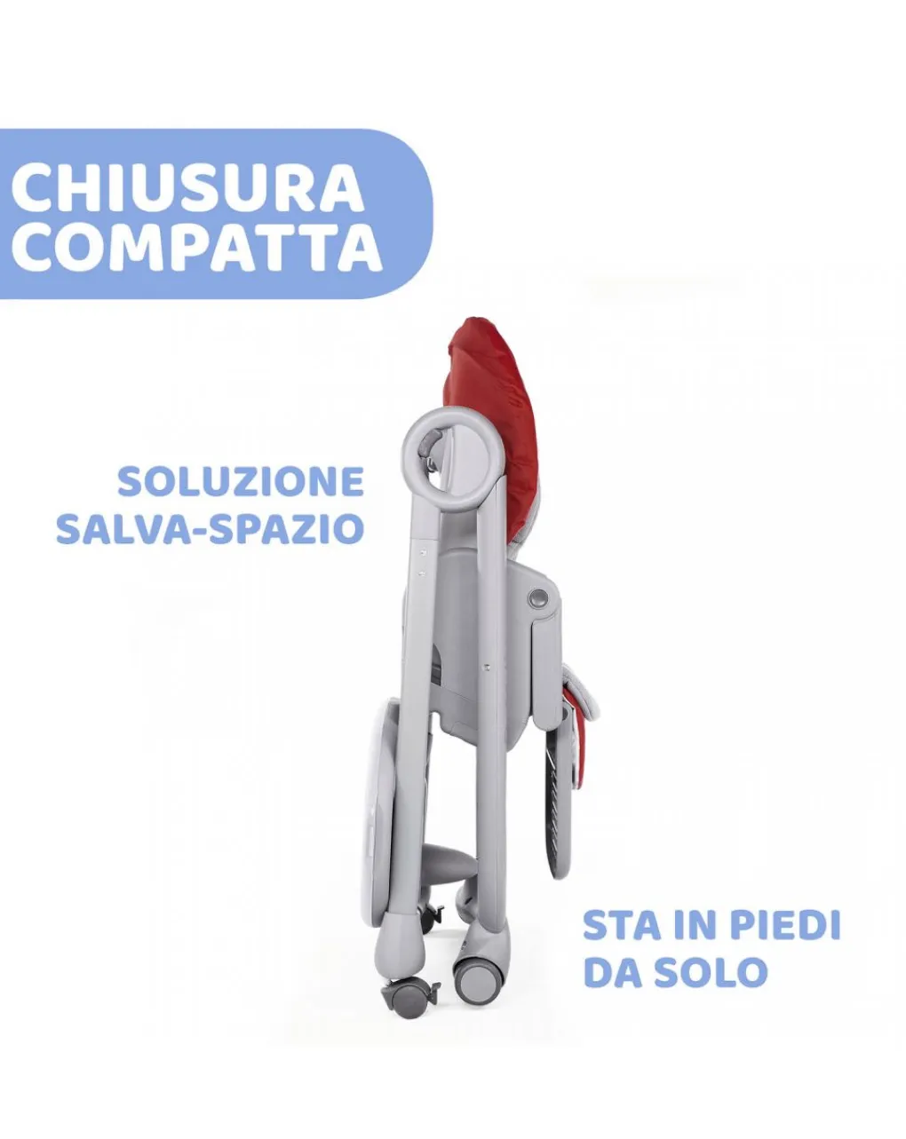 Chicco Seggioloni Pappa-Seggiolone Polly Magic Red Passion