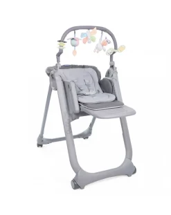 Chicco Seggioloni Pappa-Seggiolone Polly Magic Graphite
