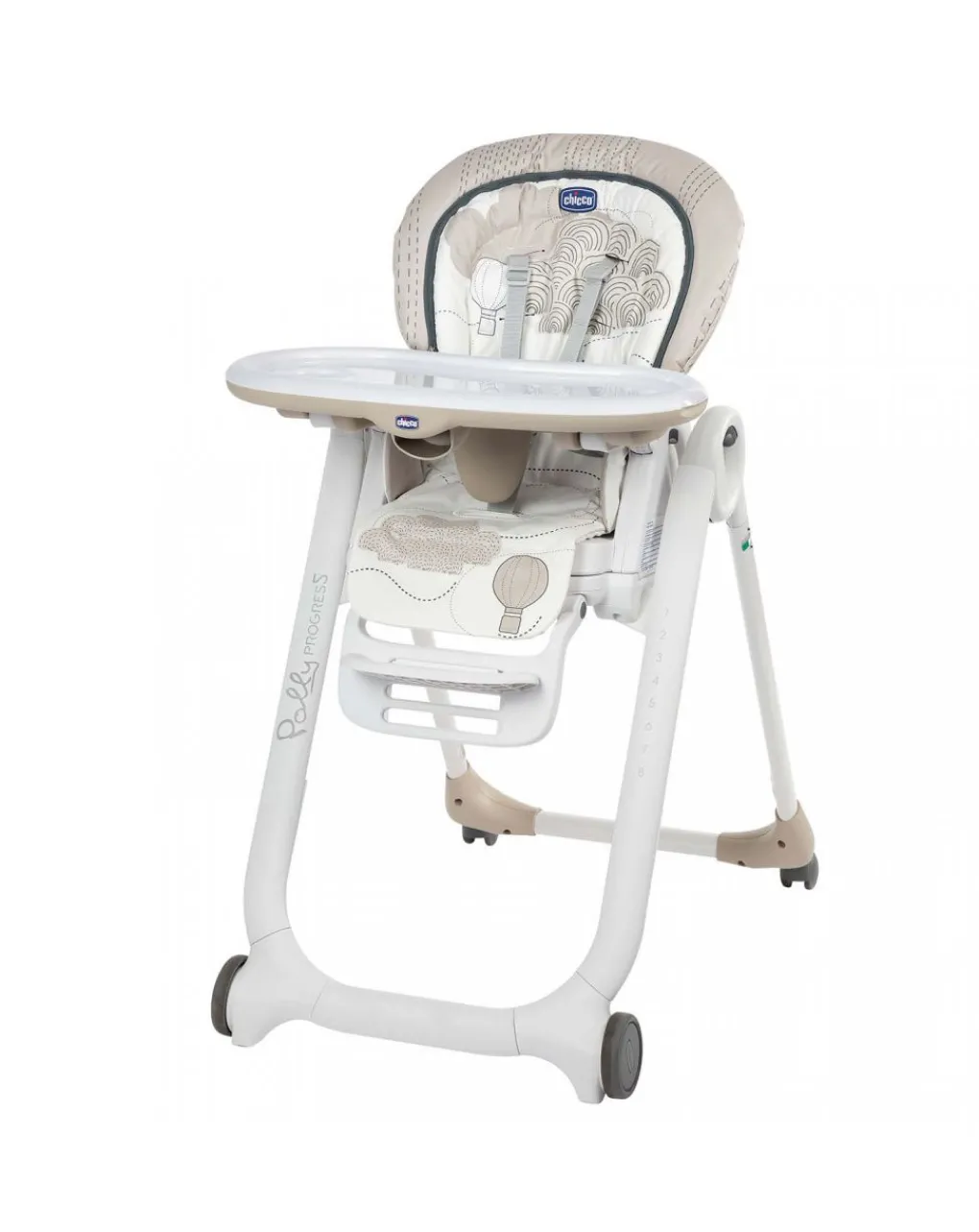 Chicco Seggioloni Pappa-Seggiolone Polly Progres5 Clouds