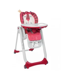 Chicco Seggioloni Pappa-Seggiolone Polly2Start Lion