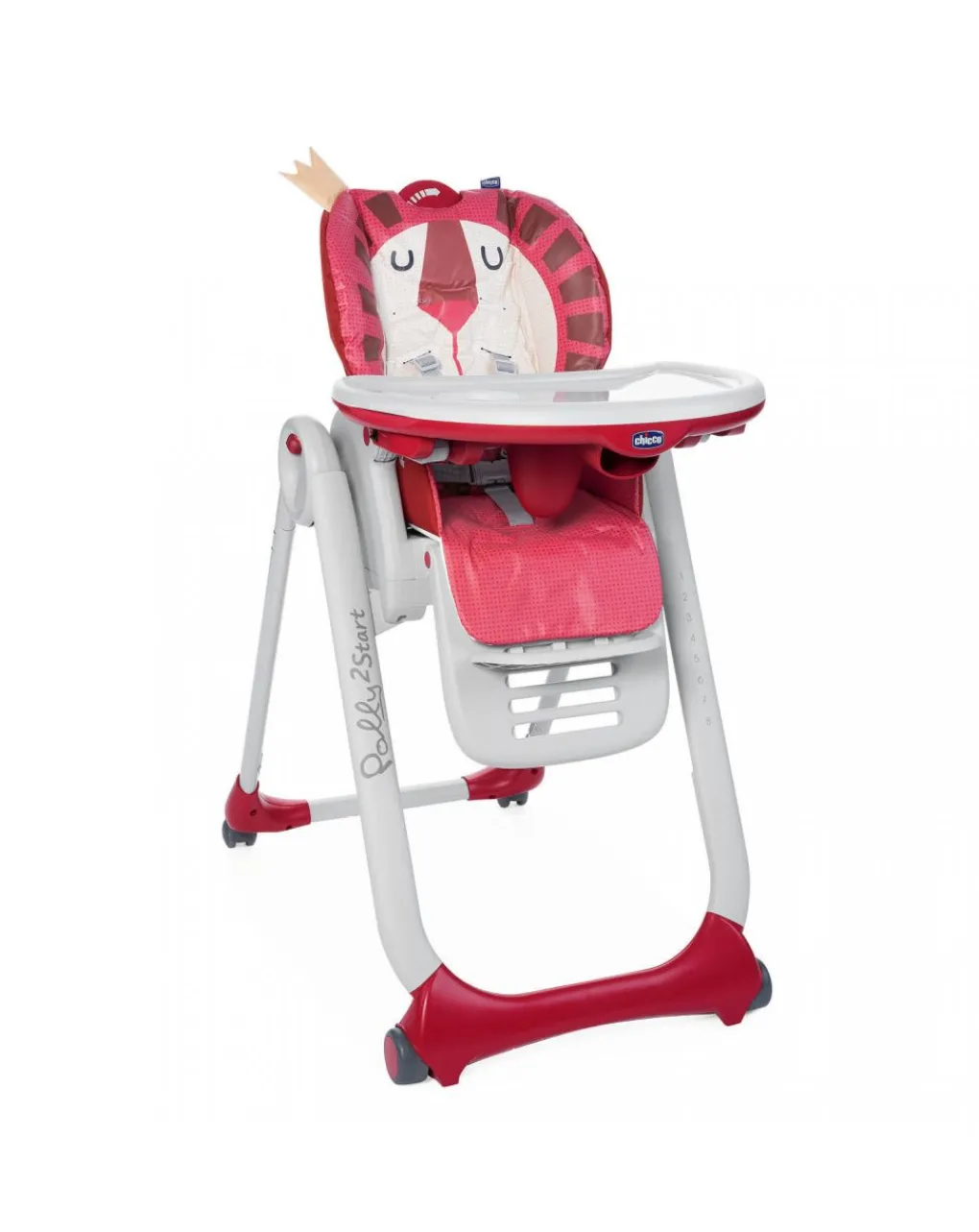Chicco Seggioloni Pappa-Seggiolone Polly2Start Lion