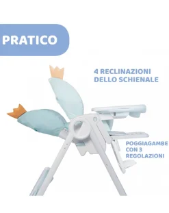 Chicco Seggioloni Pappa-Seggiolone Polly2Start Froggy