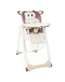 Chicco Seggioloni Pappa-Seggiolone Polly2Start Monkey