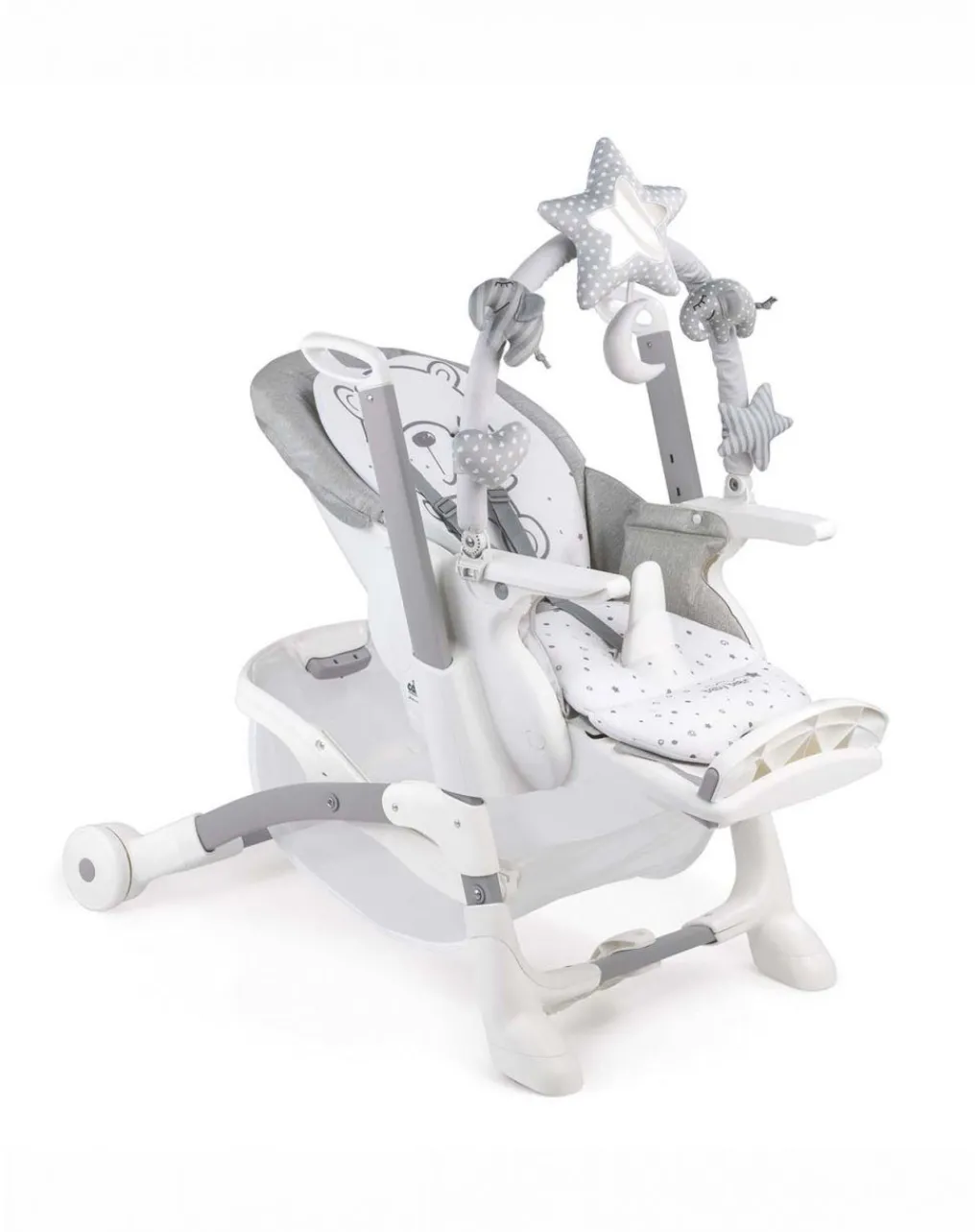 Cam Seggioloni Pappa-Seggiolone Istante - Teddy Grigio