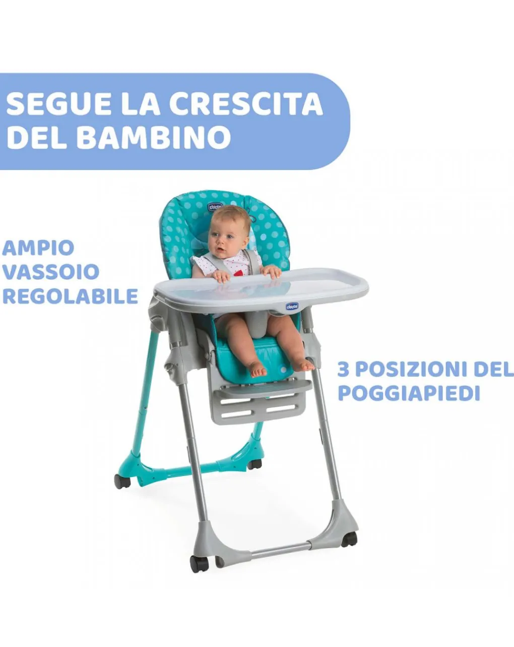 Chicco Seggioloni Pappa-Seggiolone Polly Easy Tucano