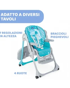 Chicco Seggioloni Pappa-Seggiolone Polly Easy Tucano