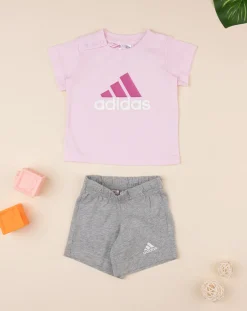 Adidas Vestiti E Completi-Set 2 Pezzi Corto Bambina