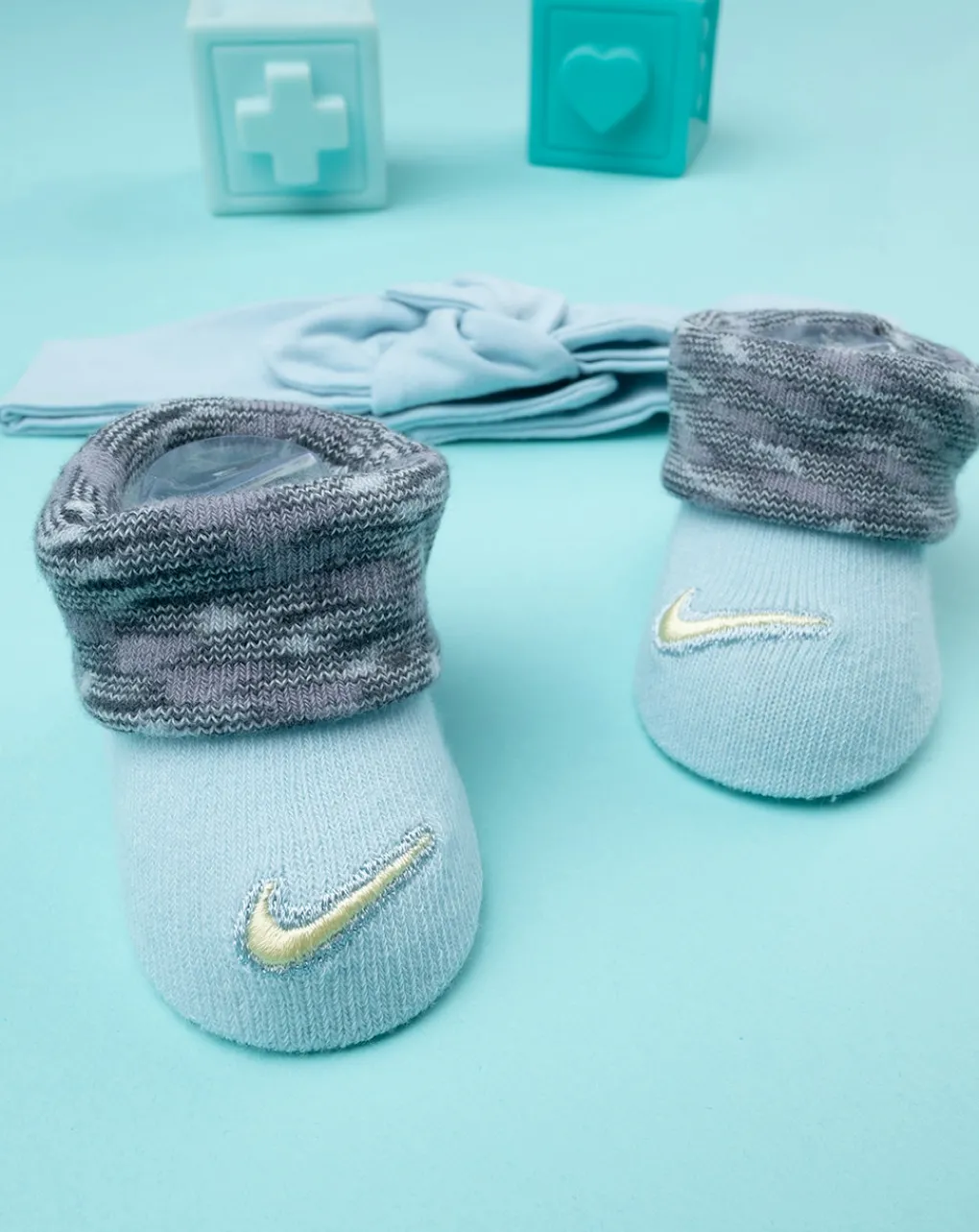 Nike Accessori Neonata-Set 3 Pezzi Neonata Fascetta + Body + Scarpe
