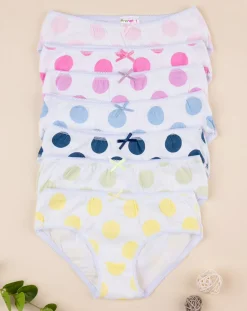 Prenatal Intimo E Calze-Set 7 Slip Bambina Pois