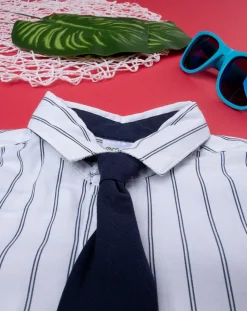 Prenatal Completi-Set Cerimonia Bambino Con Cravatta