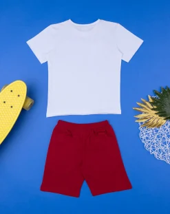 Prenatal Completi-Set Due Pezzi Bambino T-Shirt + Shorts