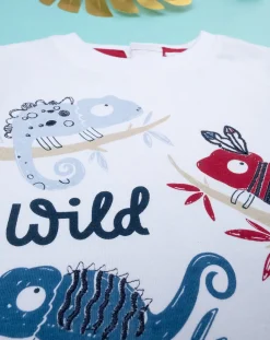 Prenatal Completi-Set Due Pezzi Bimbo T-Shirt + Felpa
