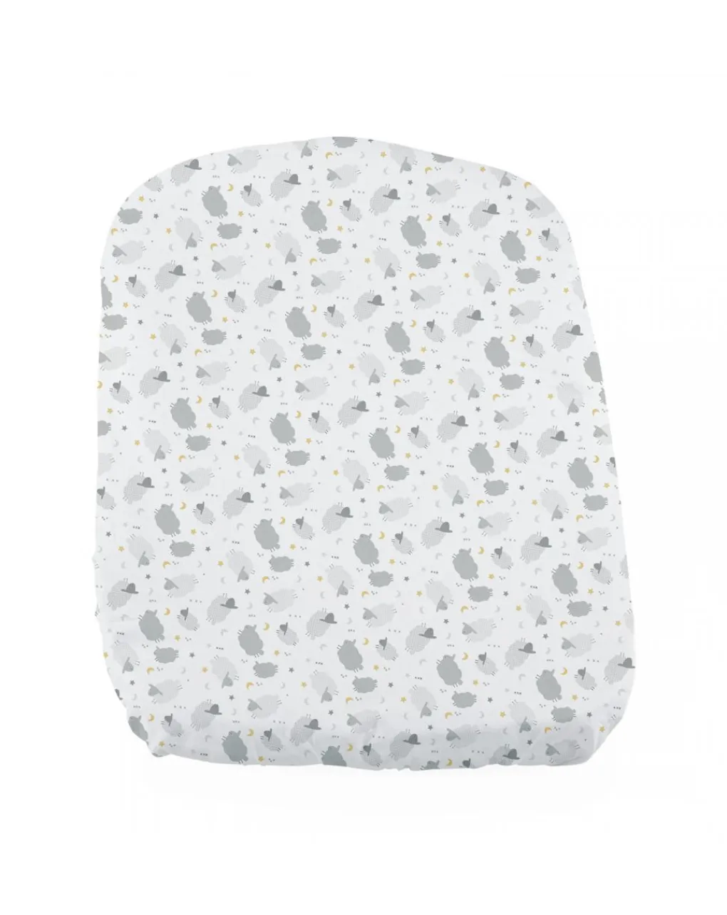 Chicco Complementi D'Arredo-Set Lenzuola Baby Hug 2 Pz Grey Sheep