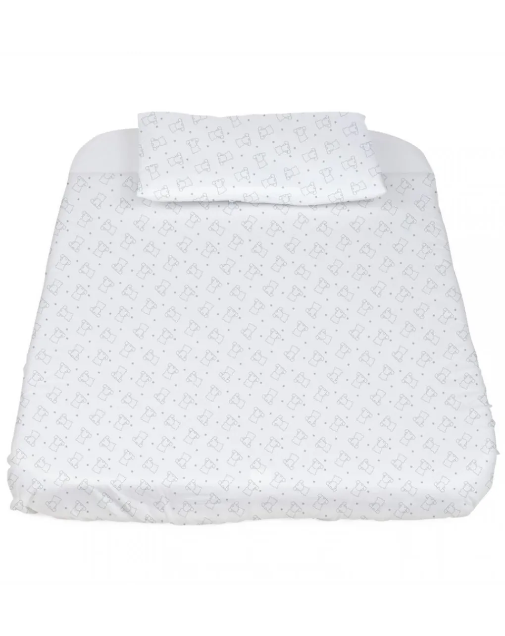 Chicco Complementi D'Arredo-Set Lenzuola Culla 3 Pz Next2Me Bear