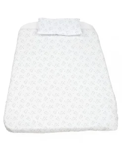 Chicco Complementi D'Arredo-Set Lenzuola Culla 3 Pz Next2Me Forever Bear