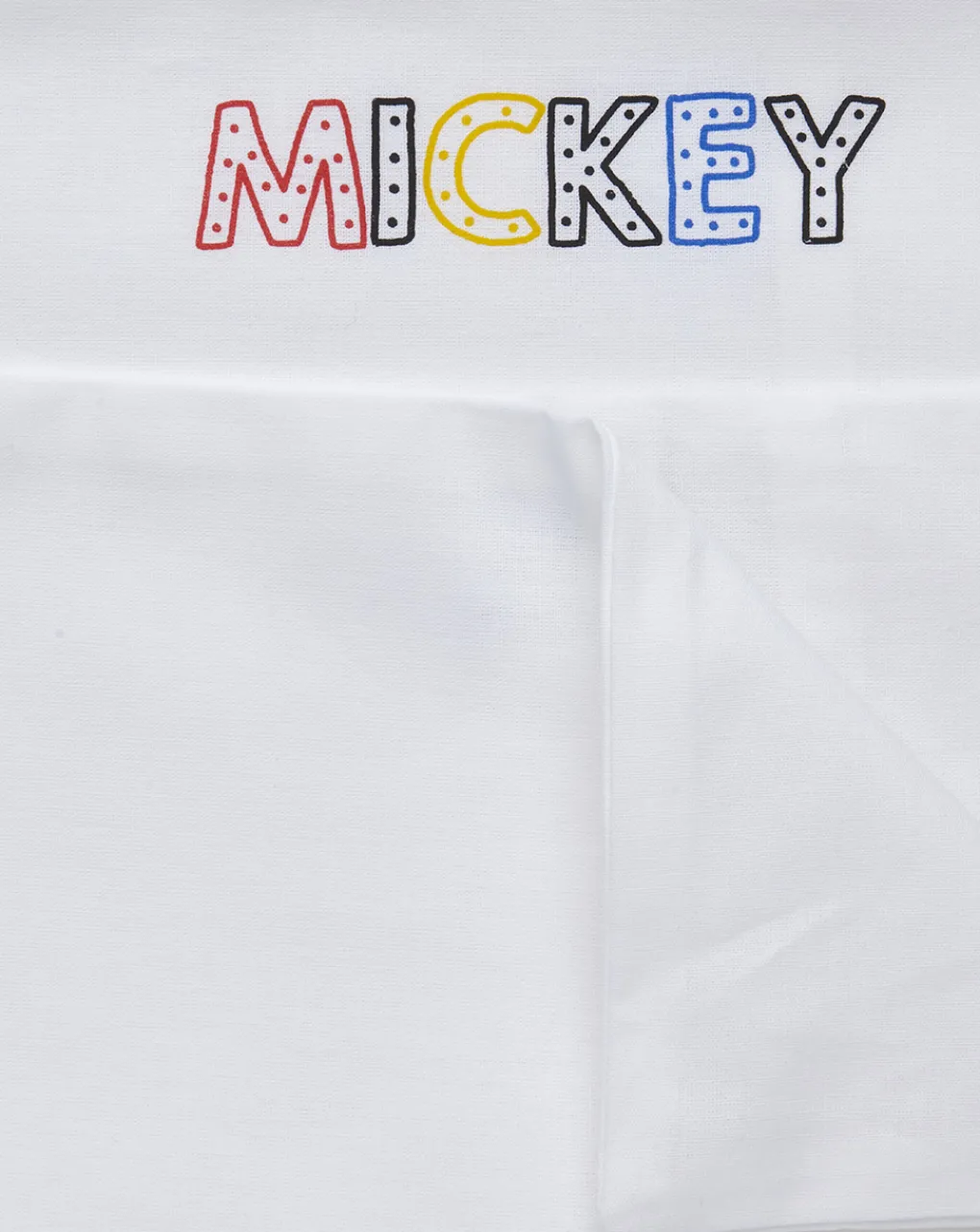 Prenatal Lenzuola E Trapunte-Set Letto 4 Pezzi In Cotone Stampa Mickey Mouse