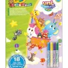 Crayola Giochi Creativi-Set Maxi Pagine Da Colorare Uni-Creatures E Pennarelli Lavabili - Mini Kids
