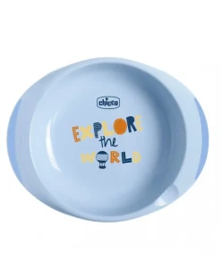 Chicco Piatti E Posate-Set Pappa 12M+ Azzurro