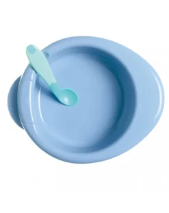 Chicco Piatti E Posate-Set Pappa 6M+ Azzurro