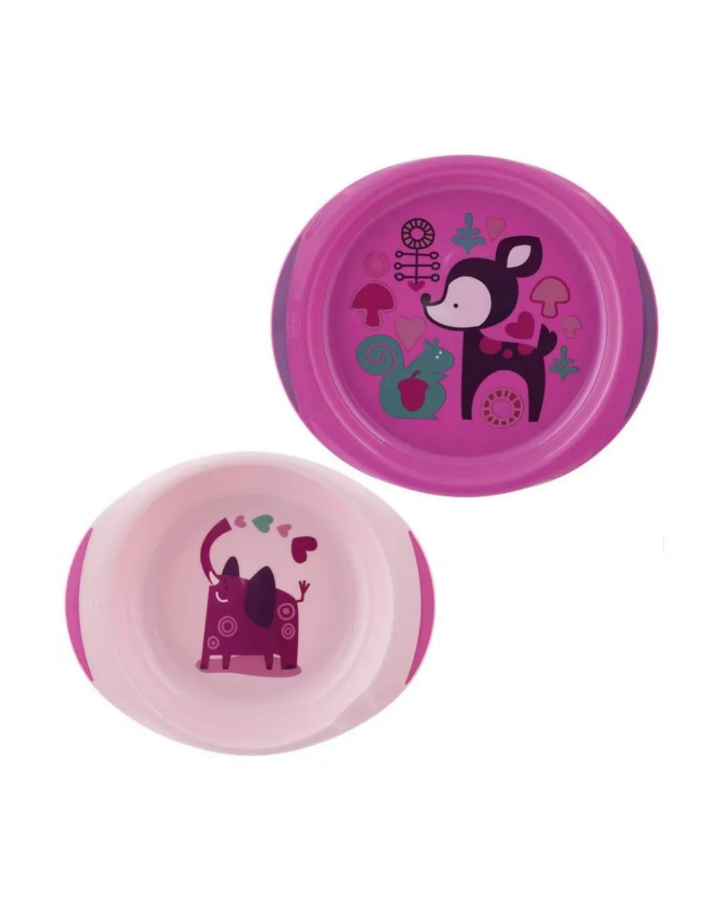 Chicco Piatti E Posate-Set Pappa 6M+ Rosa