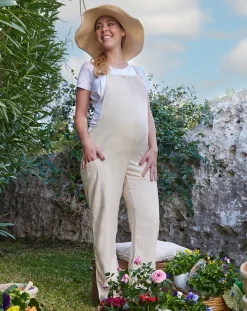 Prenatal Abiti E Completi-Set Salopette E T-Shirt Allattamento In Jersey Di Cotone